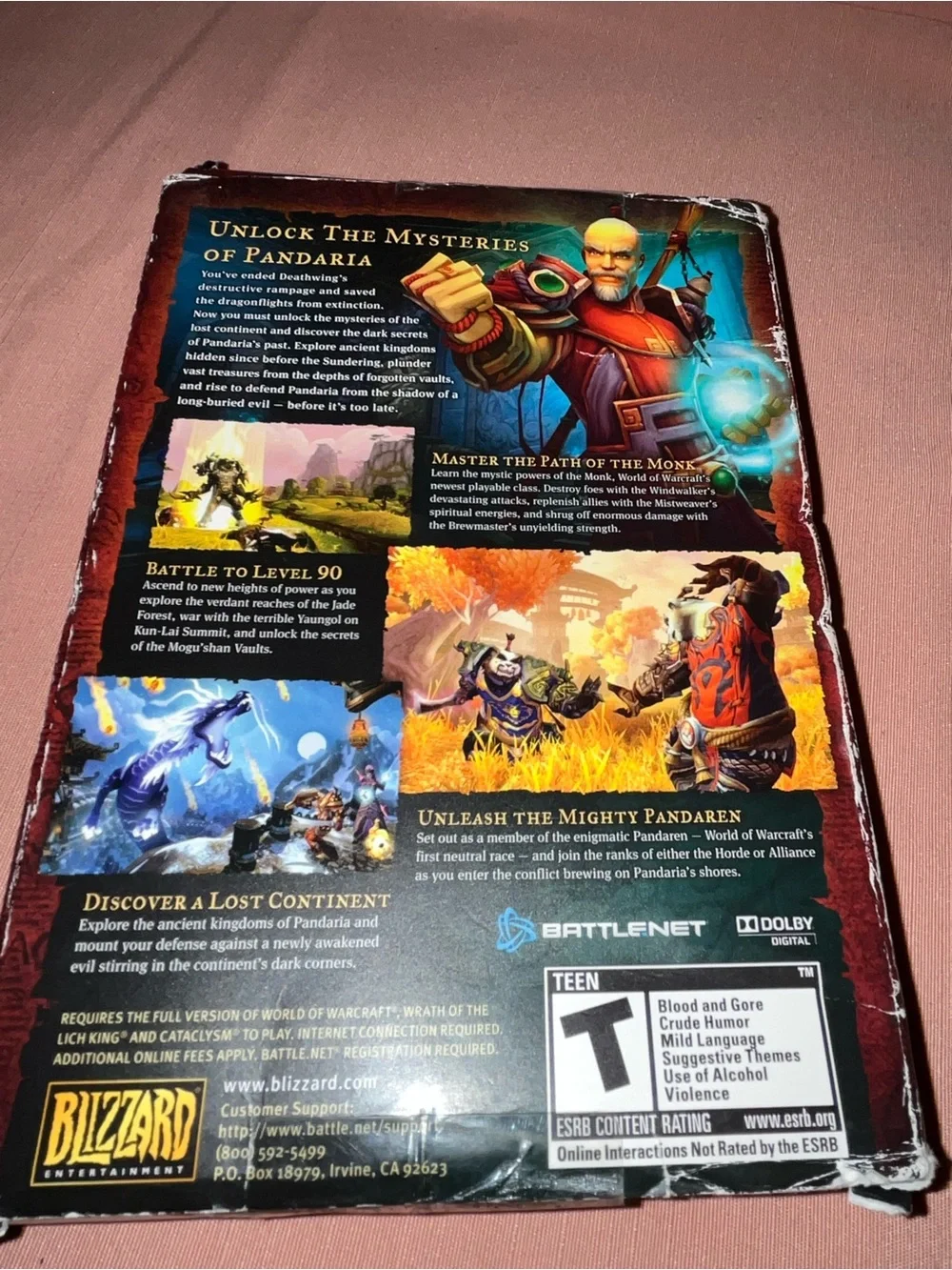 World of Warcraft Collector Set - with extra Expansion packs